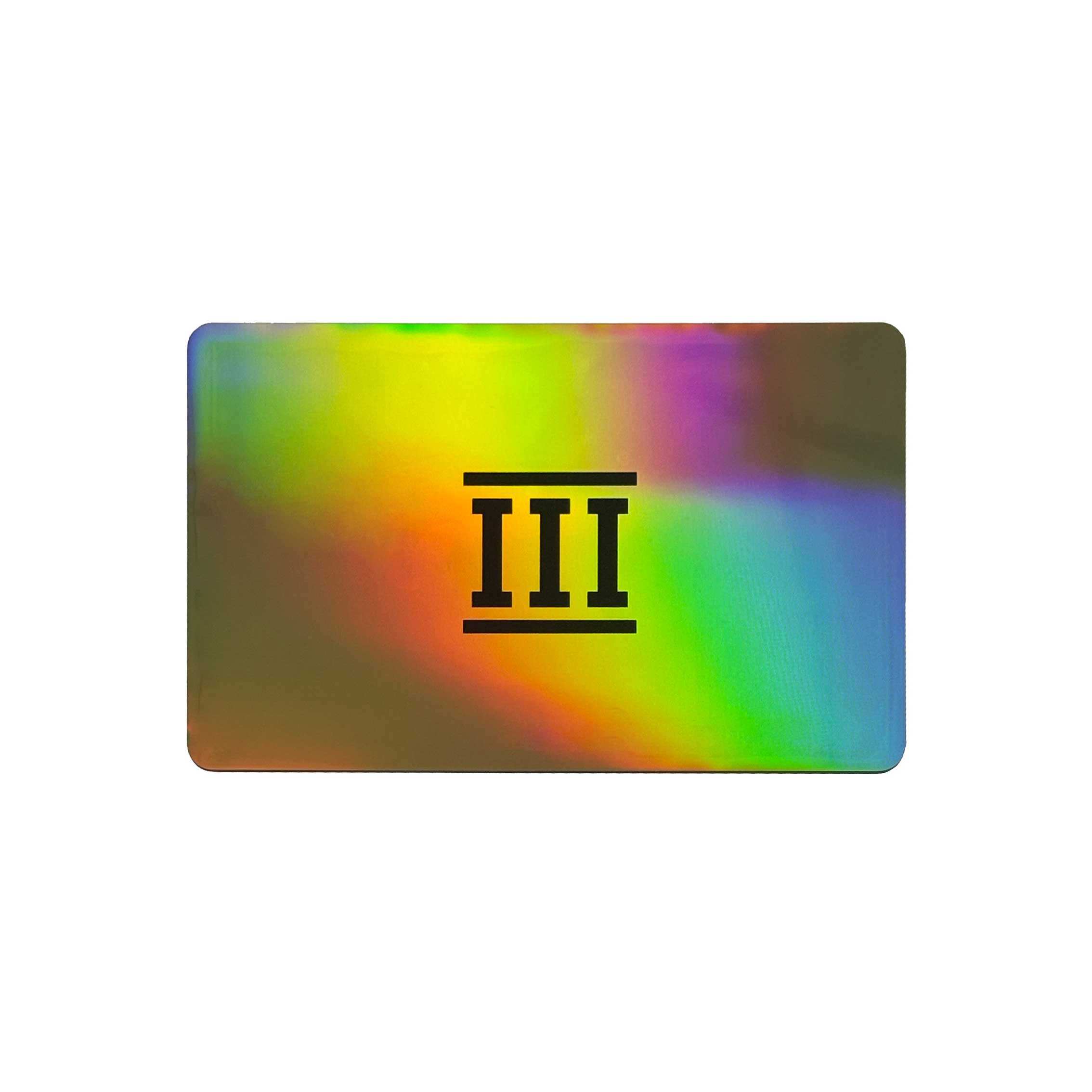 Dubbel sidan utskrivbar ML-effekt Mifare Desfire Ev3 4K RFID-metallkärnakort anpassad