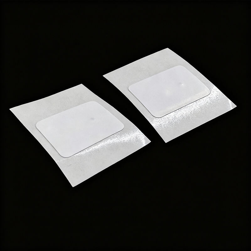Blank PVC ISO14443A MIFARE PLUS S 4K 7B Square HF 13.56MHZ RFID Labels Custom