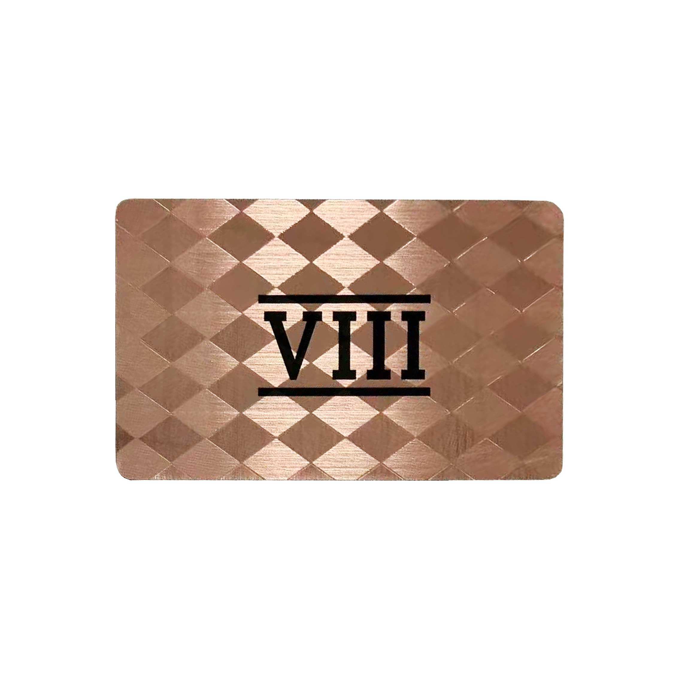  Luxury RFID Metal Card for Contactless Payment Card
