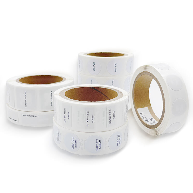 Custom Size Coated Paper ISO14443A Round Mifare Ultralight EV1 68B 128B RFID Sticker Supply