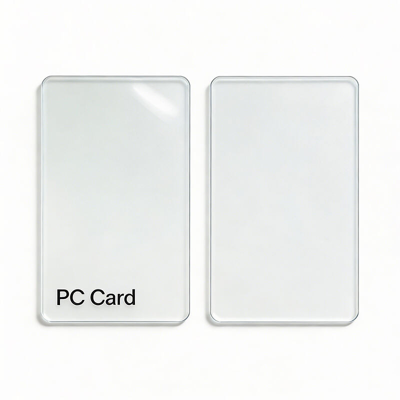 Прозрачни чисти PC карти на едро, по поръчка (без чип)