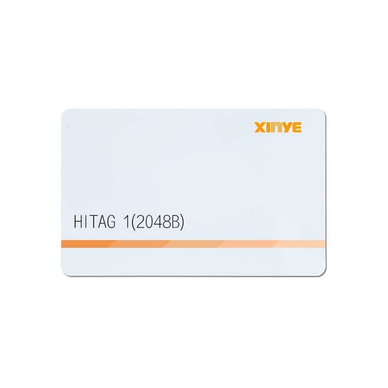 RFID card factory HITAG 125khz rfid blank card 256 bytes id card custom