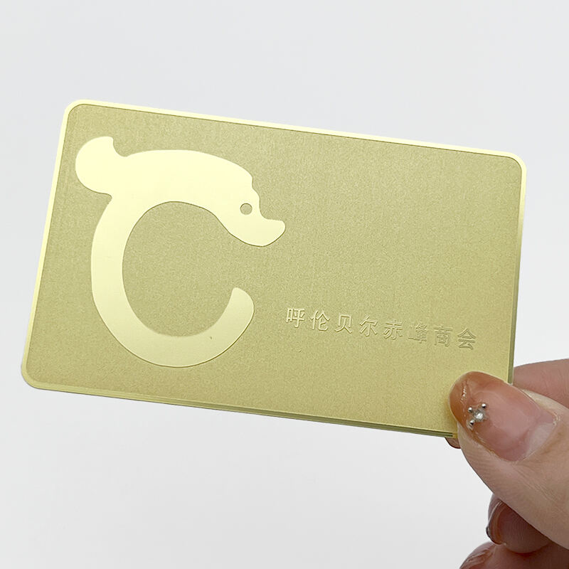 Wholesale Mifare Classic S50 1K High Sensitivity Metal RFID Card for Banks