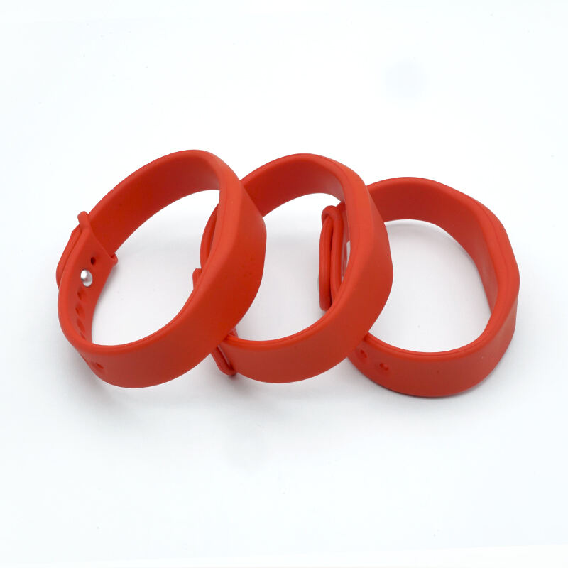 RFID adjustable silicone wristband rubber NFC rfid wristband