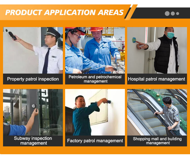 RFID Patrol Point Tags HF Token Tags for RFID Guard Patrol Management ...