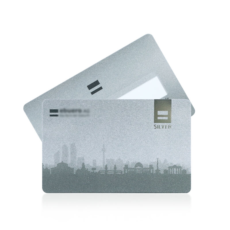 Wholesale HF 13.56MHz RFID Chip silver silk printing Classic MF Desfire EV1 2K 4K 8k PVC Card