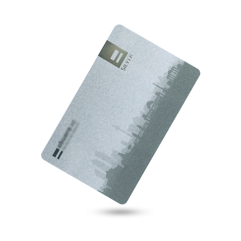 Wholesale HF 13.56MHz RFID Chip silver silk printing Classic MF Desfire EV1 2K 4K 8k PVC Card