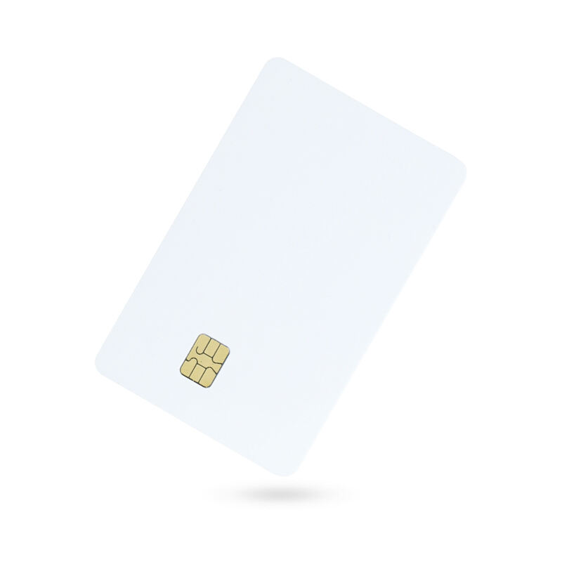 High quality plastic smart card custom printing contact ic card rfid chip SLE5542/ SLE5528 blank card