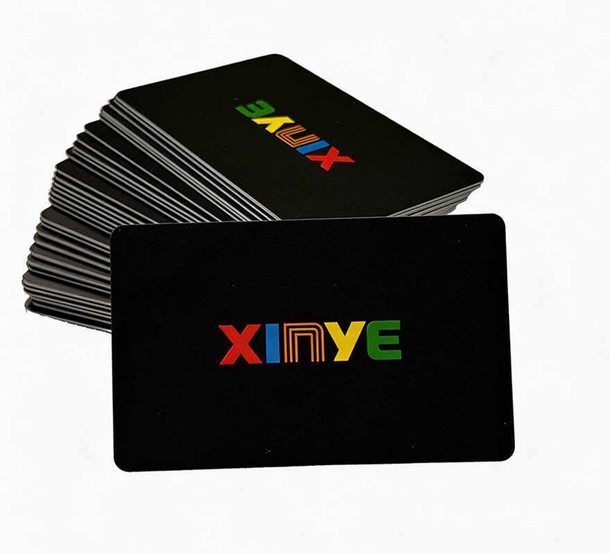 MIFARE-RFID-Karte 1 KB S50, intelligente Chipkarte, blanko schwarze PVC-Karte, kontaktlose RFID-Karten für Büro-Zutrittskontrolle und Mitgliedsverwaltung