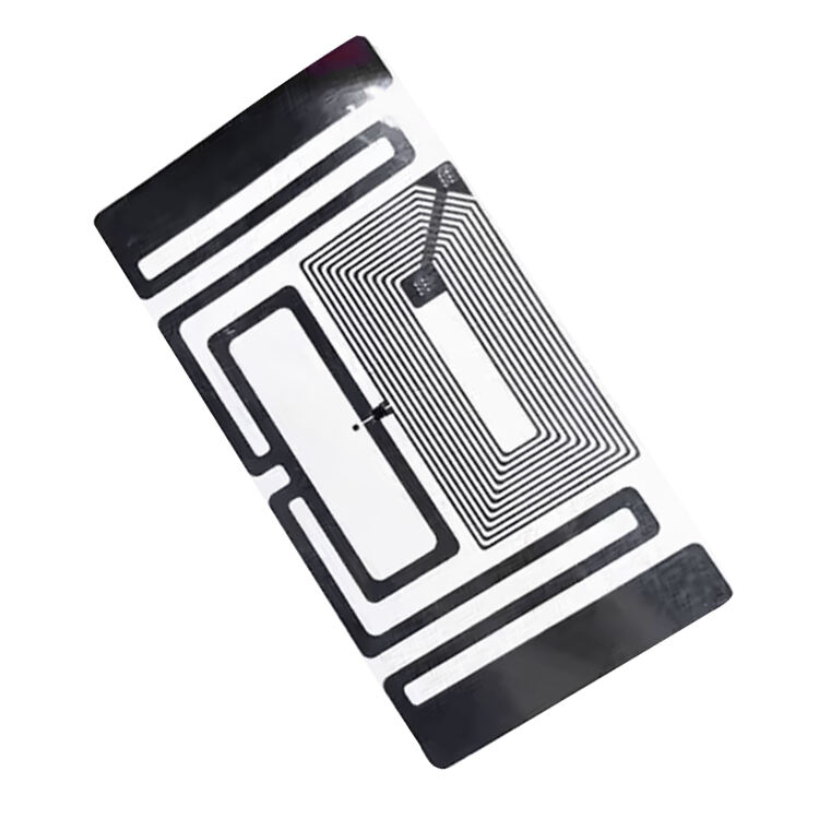 EM4425 HF UHF dual frequency NFC paper sticker printable blank RFID labels with tamper proof