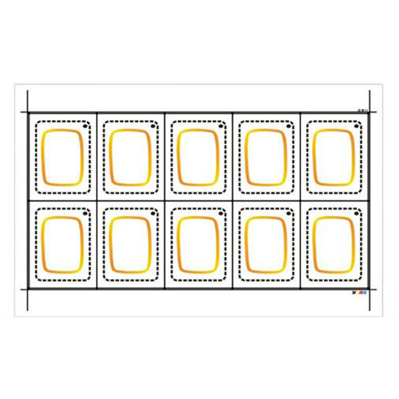  RFID shaped large size card 125khz LF EM4425 4439 TK4100 13.56mhz inlays rfid a4 a3 layout prelam sheet for rfid pvc card