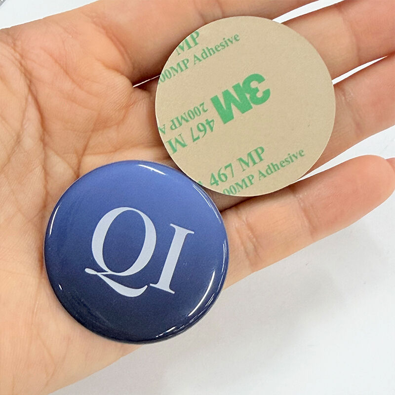 Enterprise NXP NTAG216 NFC Anti-Metal Epoxy RFID Tags 40mm Big Size 888B URL TEXT Number Writable 3M Glue Industrial Grade