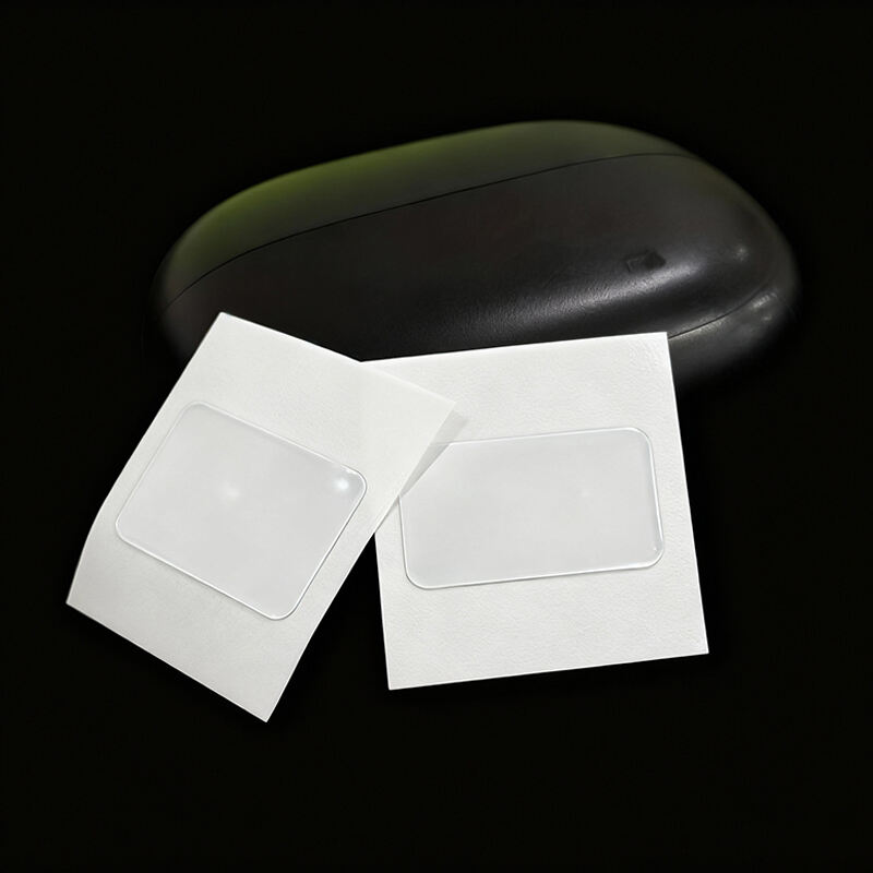 Blank PVC ISO14443A MIFARE PLUS S 4K 7B Square HF 13.56MHZ RFID Labels Custom