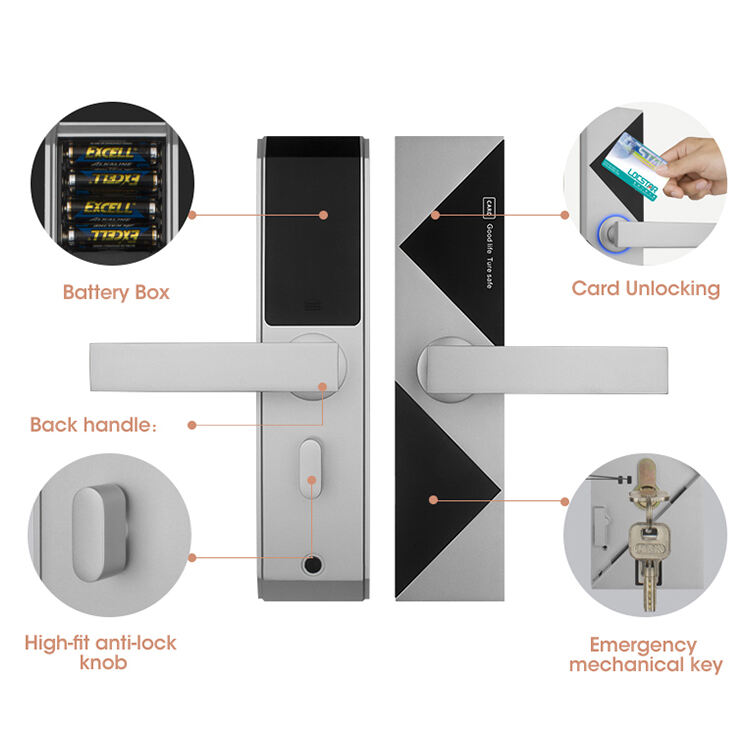 Locstar Room System Portable With Key Card Hotel Door Lock