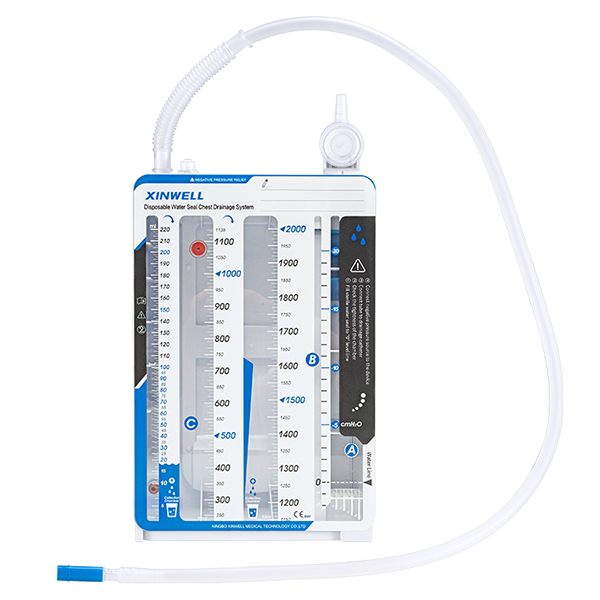 Disposable Water Seal Chest Drainage Systems