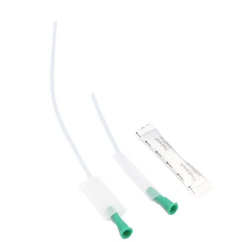 Hydrophilic Nelaton Catheter with Water Sachet