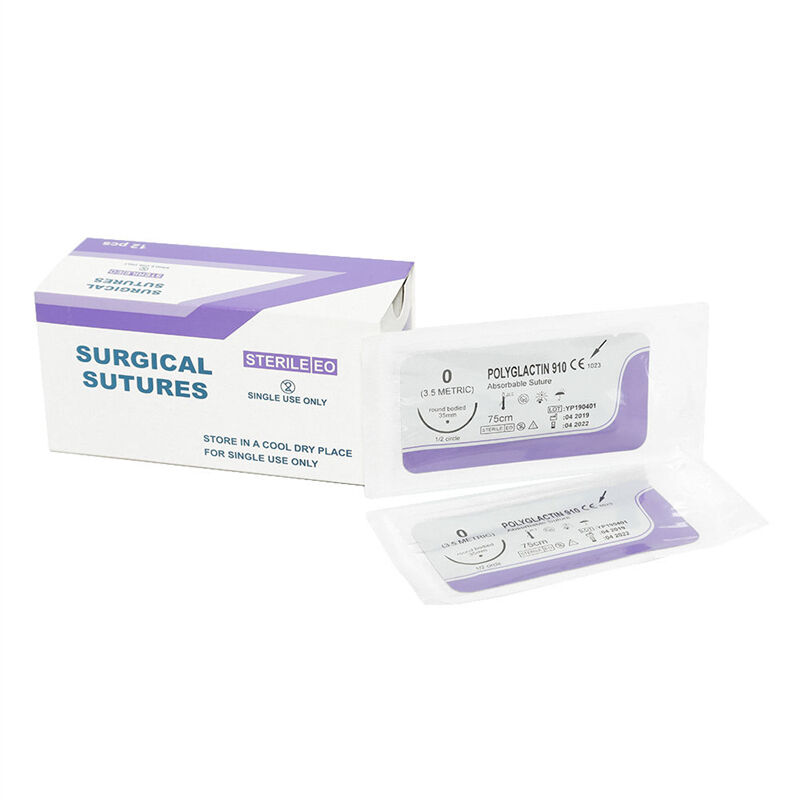 Surgical Sutures PGA 910 PGLA Vicry Polyglactin Nylon