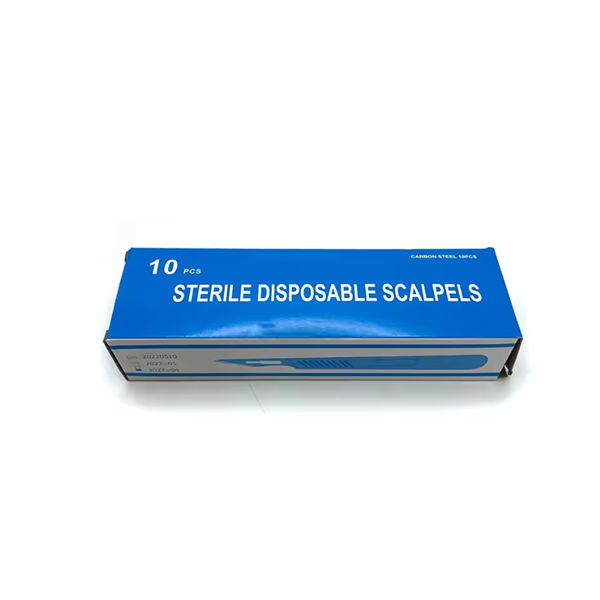 Sterilized Disposable Stainless/Carbon Surgical Scalpel