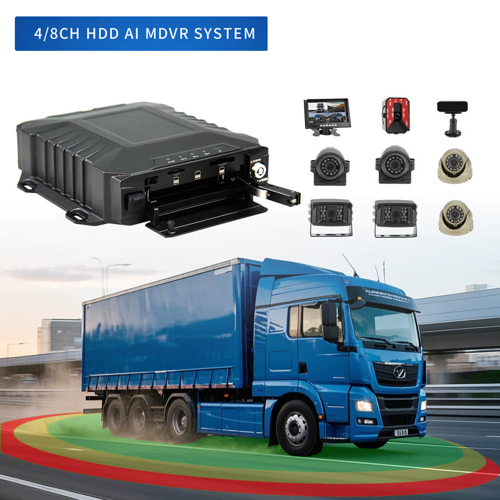 8-kanałowy mobilny DVR kamera AHD 4G MDVR 1080p samochodowy mobilny DVR GPS zestaw 8ch MDVR