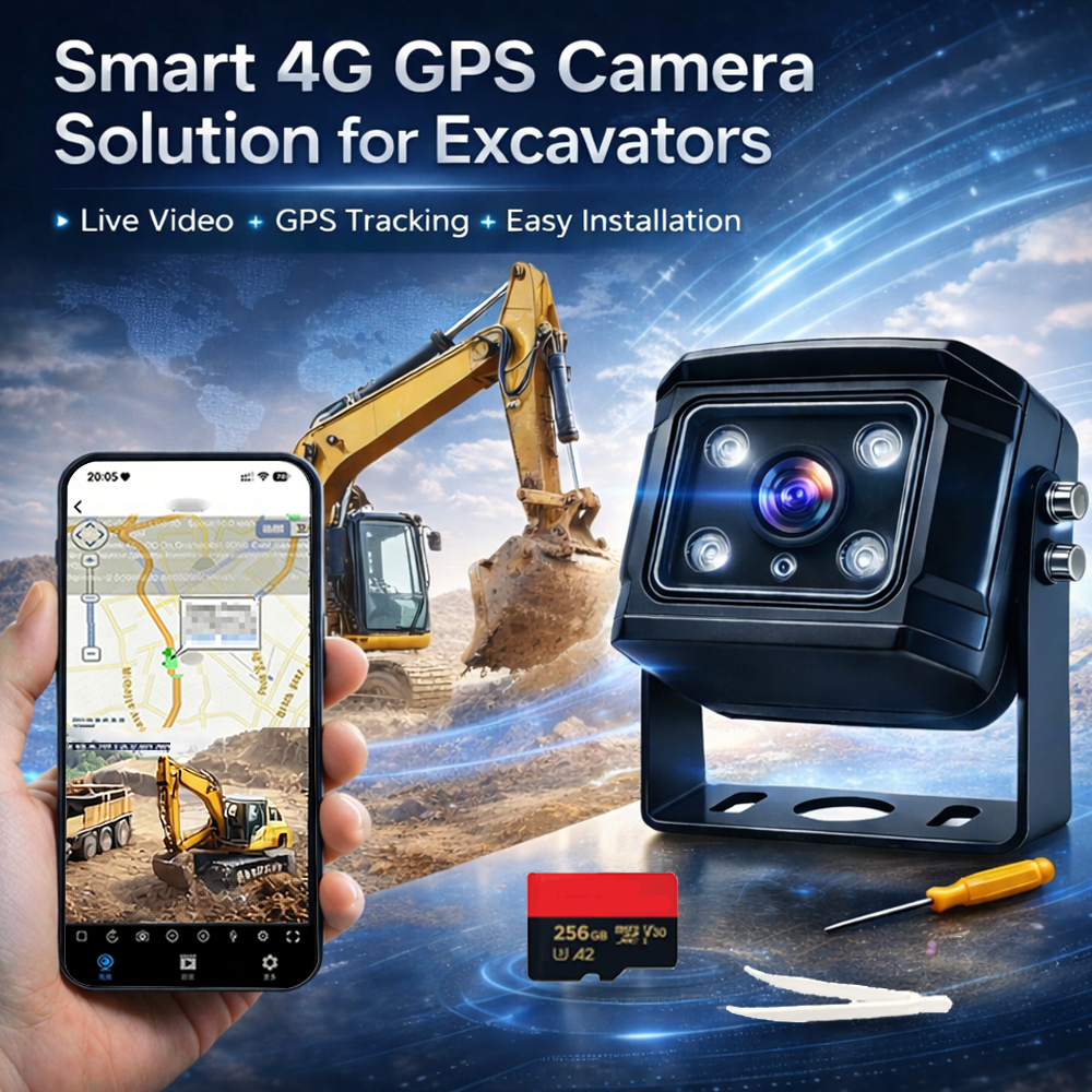 Ekskavatör Sahipleri Neden Uzaktan İş Alanı İzlemesi İçin 4G Mobil Araç Kameraları Kuruyor?