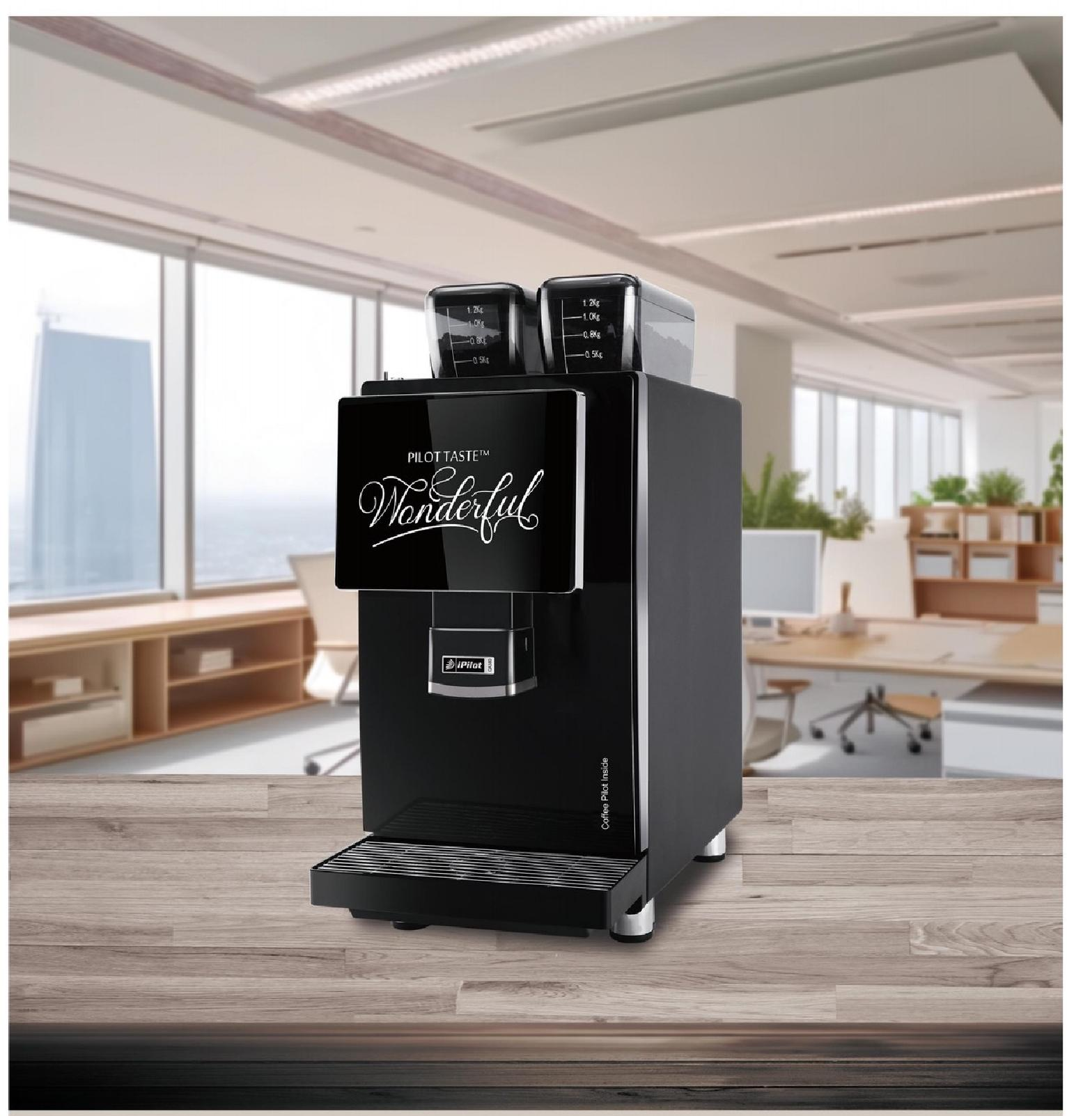 Máquina de Café Expreso Comercial Fully Automatic con Opción de Leche Fresca Serie QA380