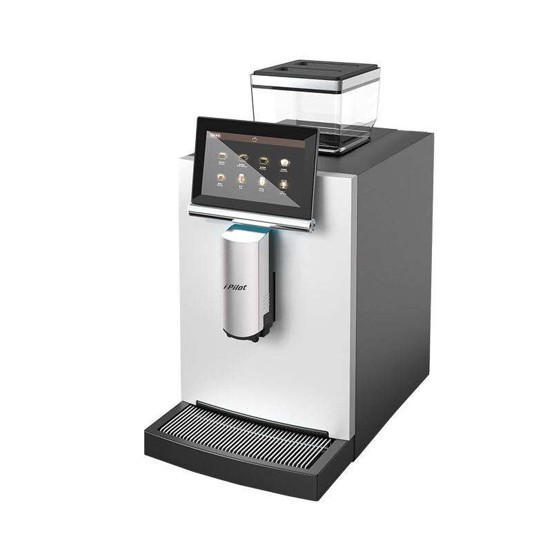 Pantalla Táctil de 7.1 Pulgadas en la Encimera 2023 Nueva Máquina de Café De Grano a Taza Automática Máquina de Café Expreso Cafetería Profesional