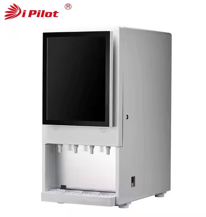 Pantalla LCD Táctil Acero Inoxidable Fria y Caliente Dispensador Inteligente de Jugos