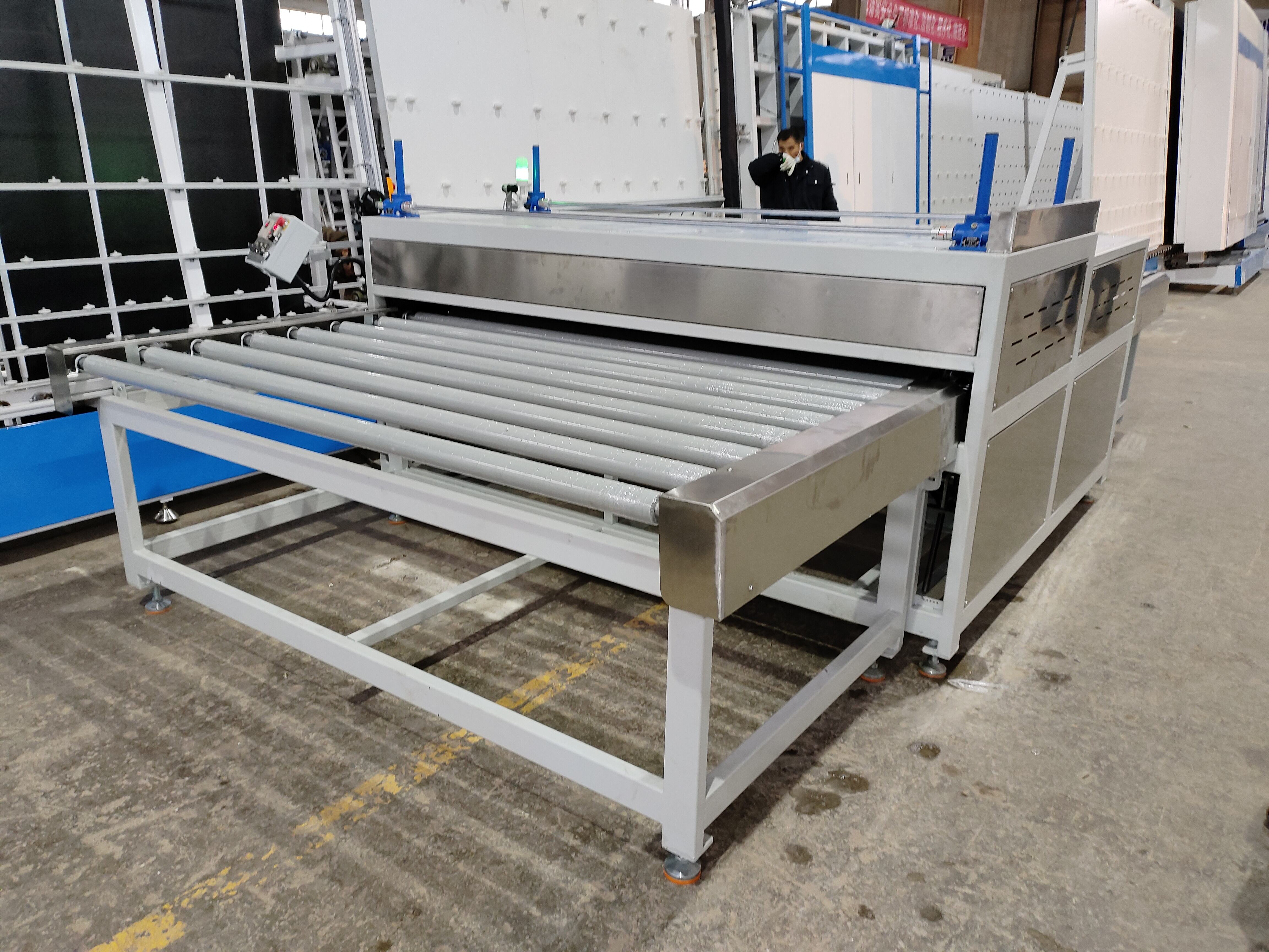 Upgraded Glasino Hot Pressing Machine for Insulating Double Glass With Warm Spacer!