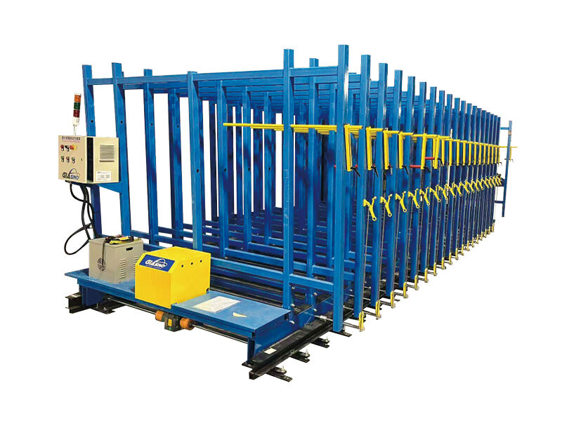 Sistema de estantería de almacenamiento de vidrio eléctrico W20-2436