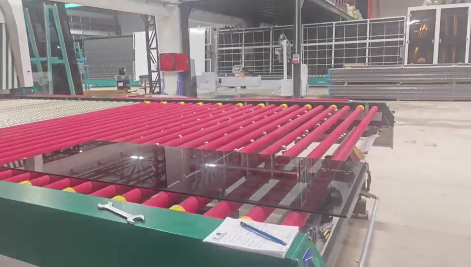 Glasino Glass Tempering Furnace in Turkey Full Line