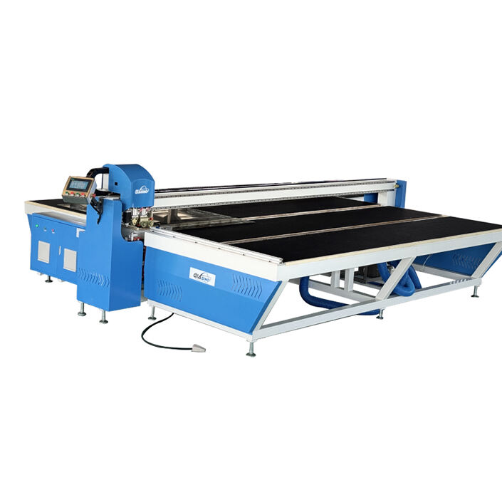 Máquina cortadora de vidrio laminado semi automática
