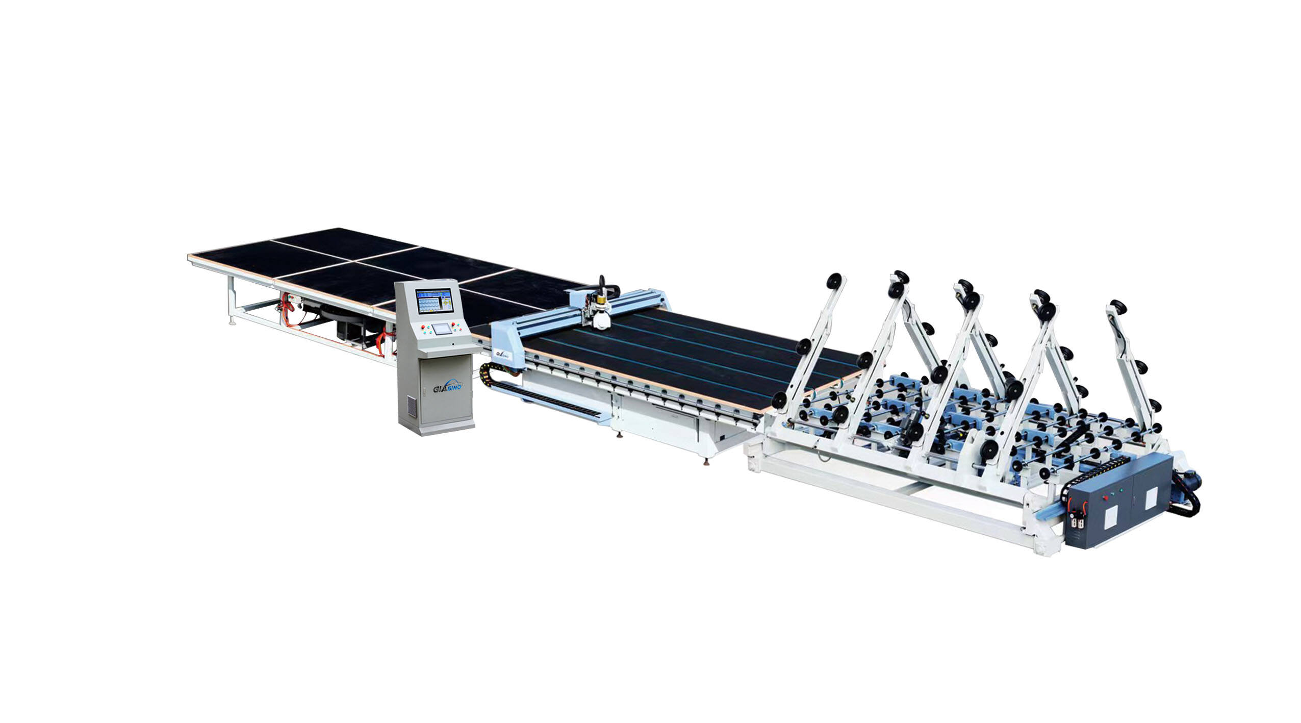 Automatic Glass Cutting Line with 2 Stations supplier