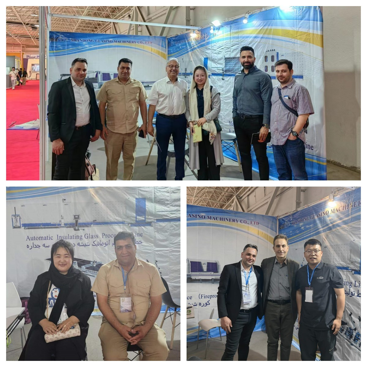 Glasino will participate in the Iran Glass Show