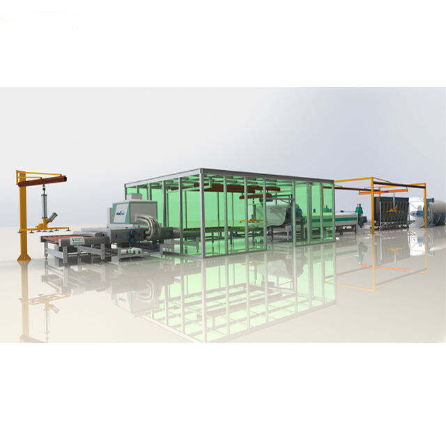 Glass PVB Semi-Automatic Production Line PVB Laminated Glass Making Machine