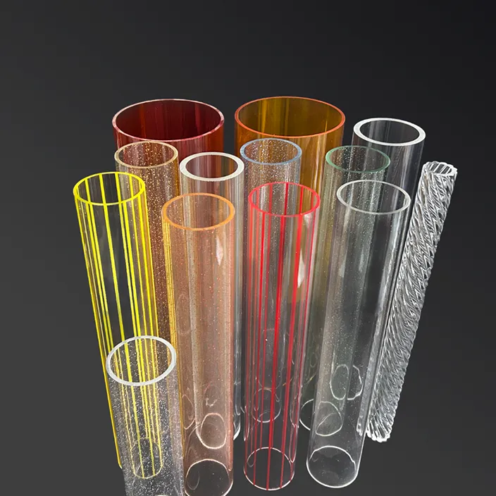 Plastic Clear Tube for Signage Solutions and Displays