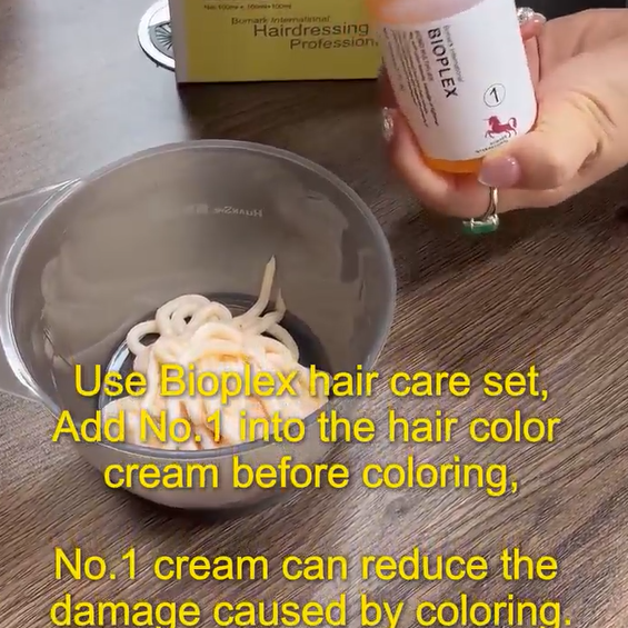 La Combinación Última para un Cabello Fuerte y con Apariencia Saludable (Conjunto de Cuidado y Reparación BIOPLEX).