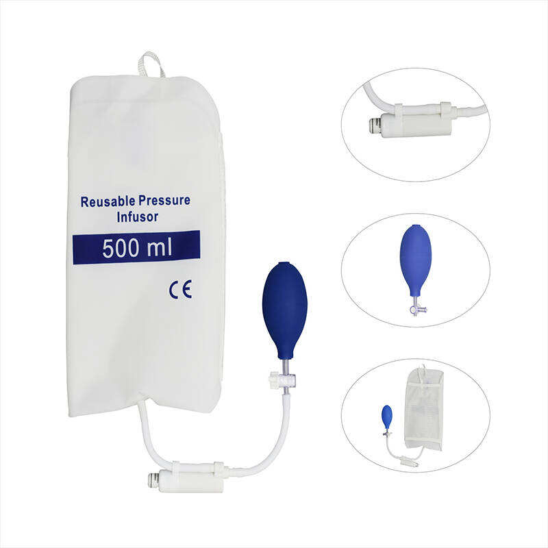 أكياس التسريب تحت الضغط حسب الطلب 500 مل