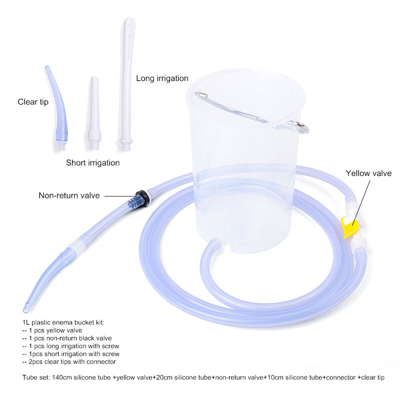 пластиковый комплект ведра 1 л