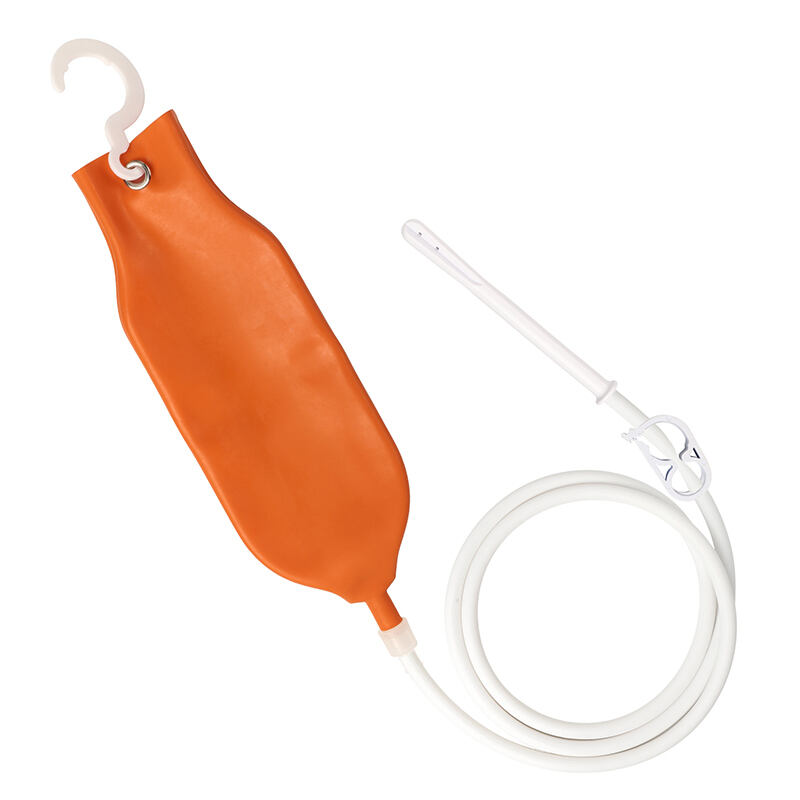 Latex enema bag kit
