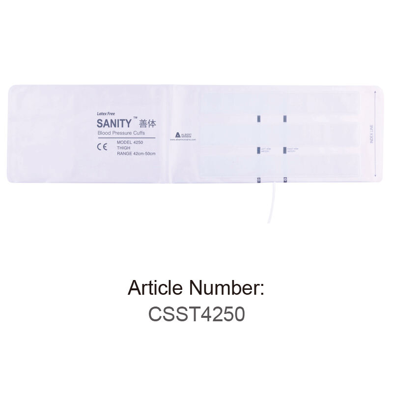 Soft Disposable Blood Pressure Cuff