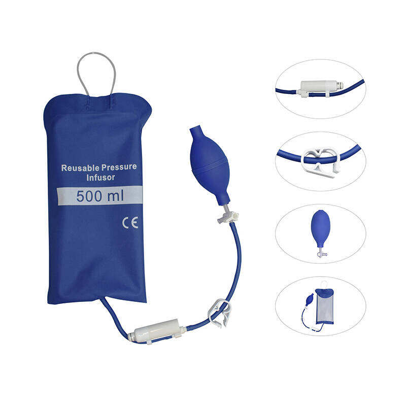 أكياس التسريب تحت الضغط حسب الطلب 500 مل