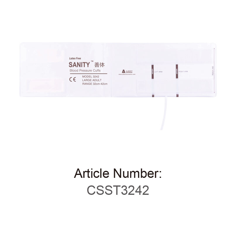 Soft Disposable Blood Pressure Cuff