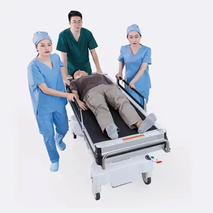 Weiyou Medical Transfer Beds for Hospitals Patient Transfer Trolley Bed Safe Move with Electric Hand Control