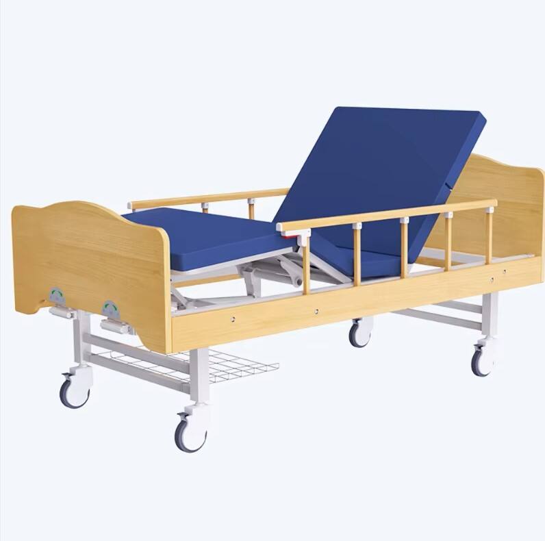 CM-MHB-02/Two Function Manual Hospital Bed