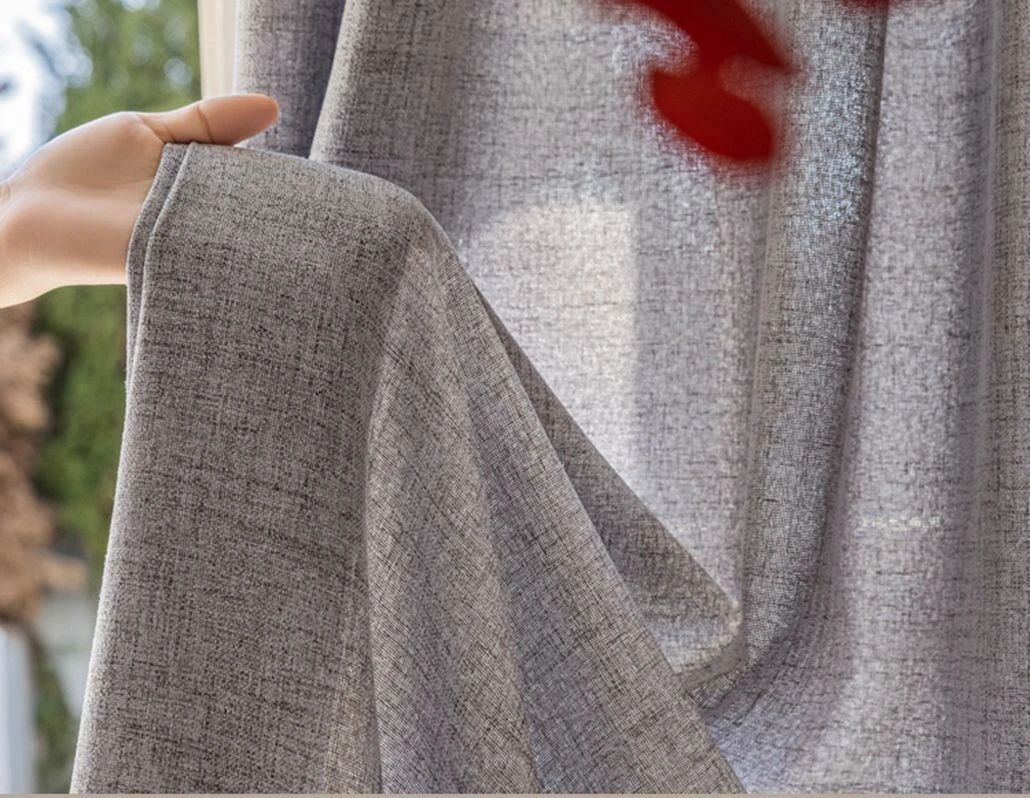 Foulola：16133A# Series,2.8/3.2m Two Sided Artwork Linen Fabric supplier