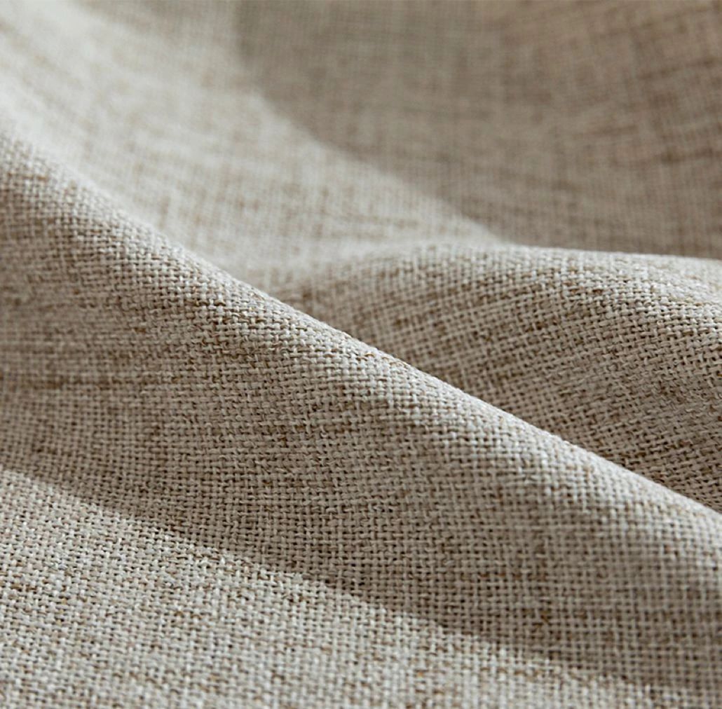 Foulola：16133A# Series,2.8/3.2m Two Sided Artwork Linen Fabric details