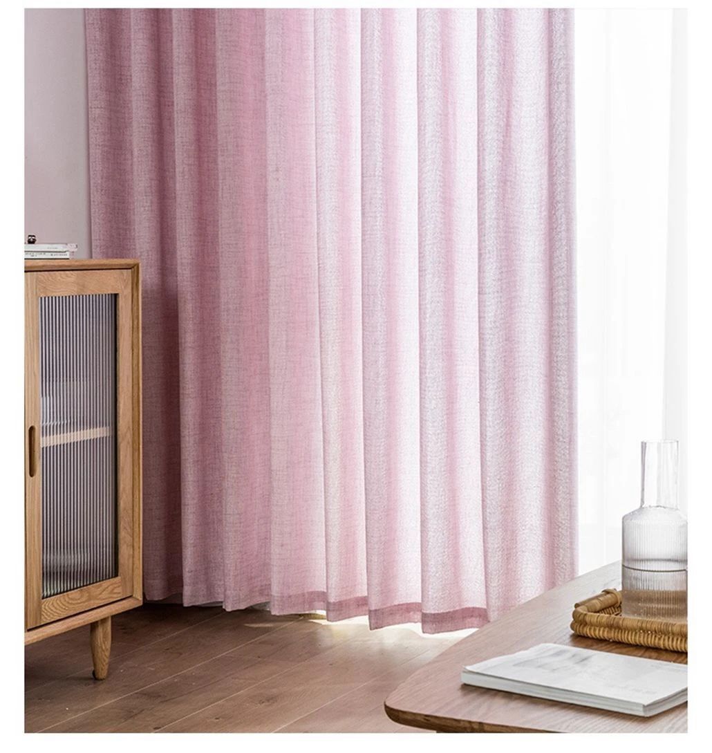Foulola：16133A# Series,2.8/3.2m Two Sided Artwork Linen Fabric supplier