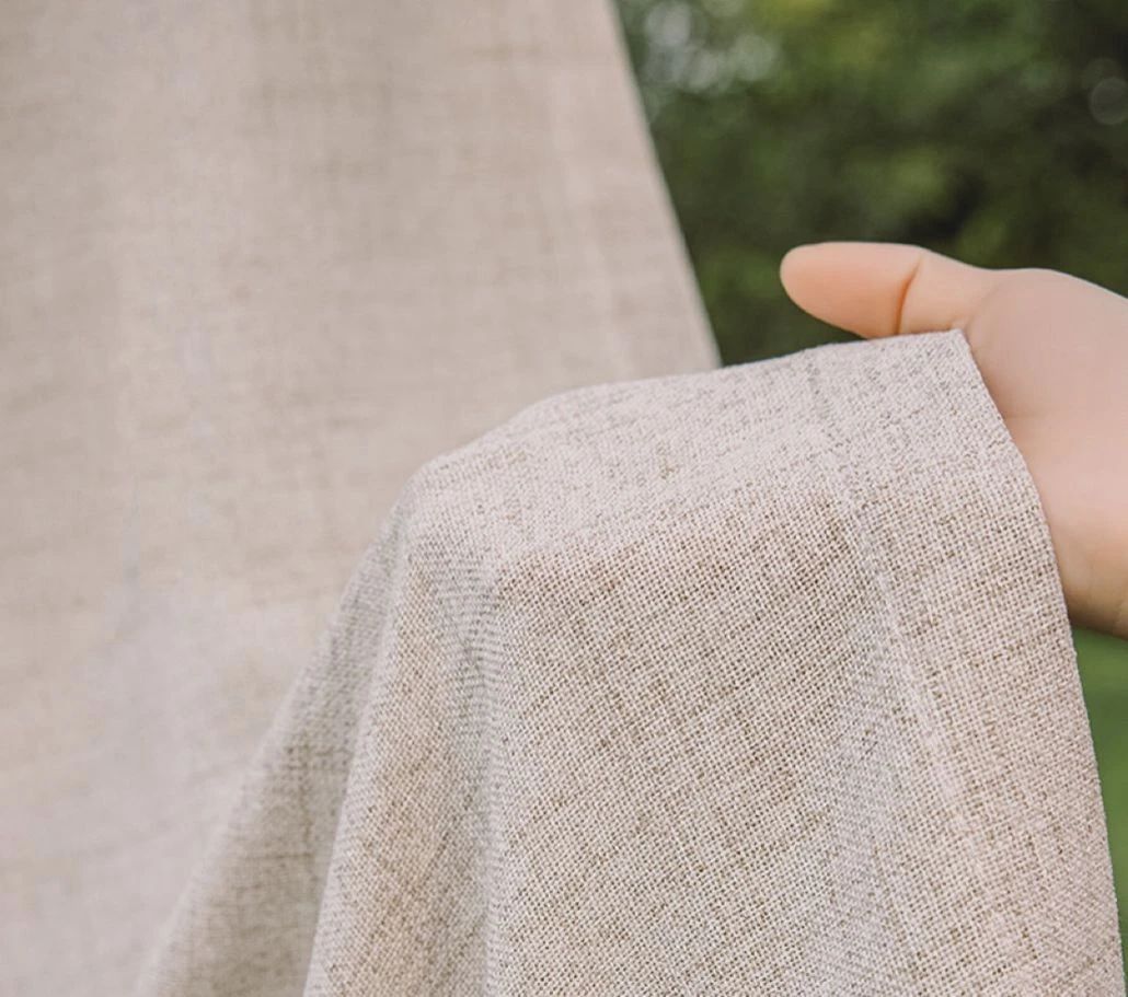 Foulola：16133A# Series,2.8/3.2m Two Sided Artwork Linen Fabric manufacture