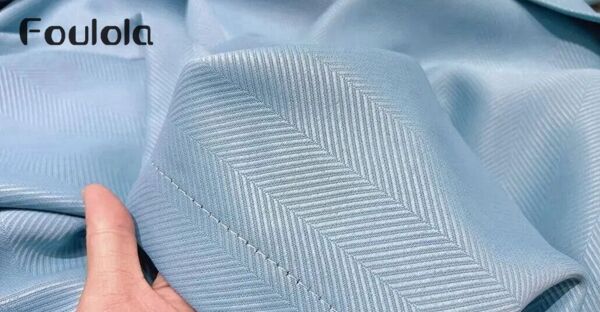 ຂ່າວ Foulola: ຜ້າມ່ານ ແລະ ເນື້ອຜ້າໂປຣລີເອສເຕີກັ້ນແສງສອງດ້ານຄືກັນ --- HB RZW#