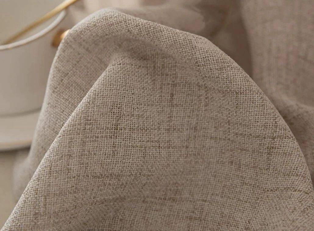 Foulola：16133A# Series,2.8/3.2m Two Sided Artwork Linen Fabric factory